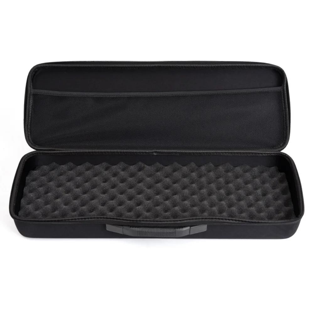내구성 EVA 하드 휴대용 캐리어 도구 상자 패키지, 블랙 충격 방지 야외 액세서리, 실용적인 보관대 거치대 낚시 가방